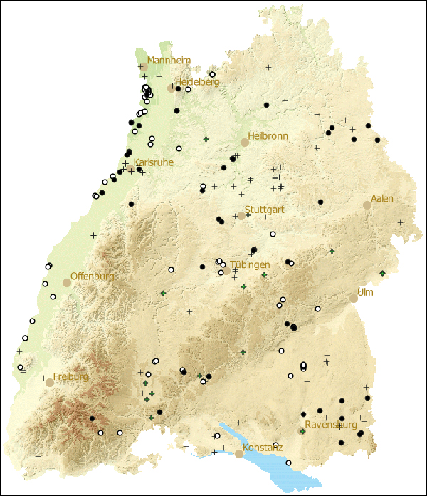 Verbreitung Anisus leucostoma in Baden-Wuerttemberg